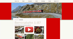 Desktop Screenshot of berninamodell.ch