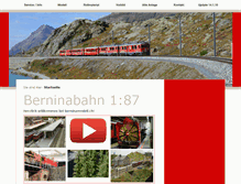 Tablet Screenshot of berninamodell.ch